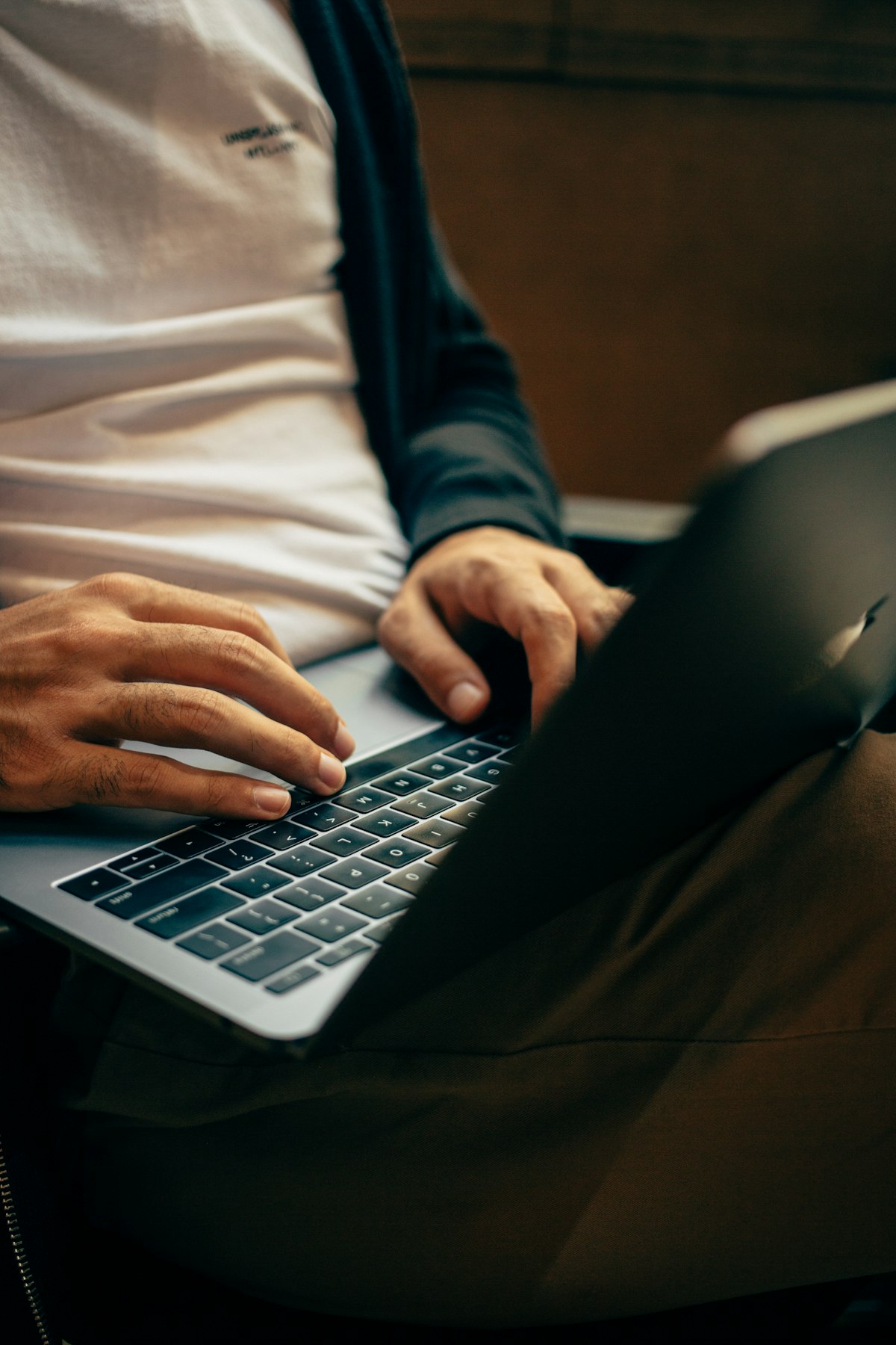 Freelancer am Laptop